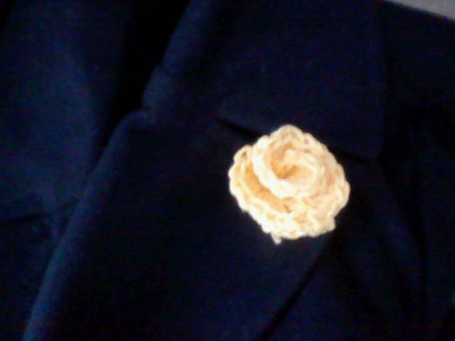 Yellow Rose Pin