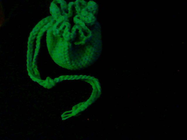 Crochet Wallet Pouch with Drawstring