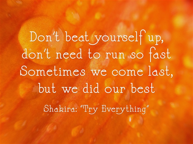 Lyrical Quote of the Day