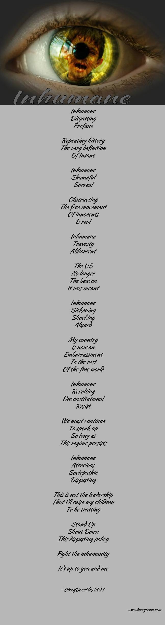 Inhumane #Resist