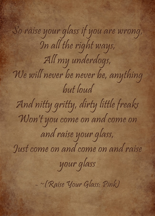 Lyrical Quote of the Day