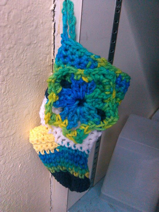 Mini-Stocking with Snowflake