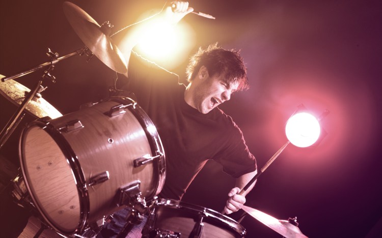 Acoustic Drum Set: Shown for Representative Purposes Only