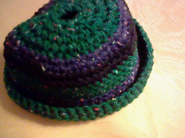 Striped Loom-Knit Cap