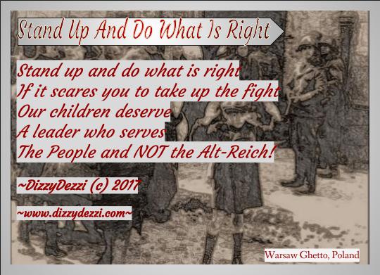 Stand Up And Do What Is Right