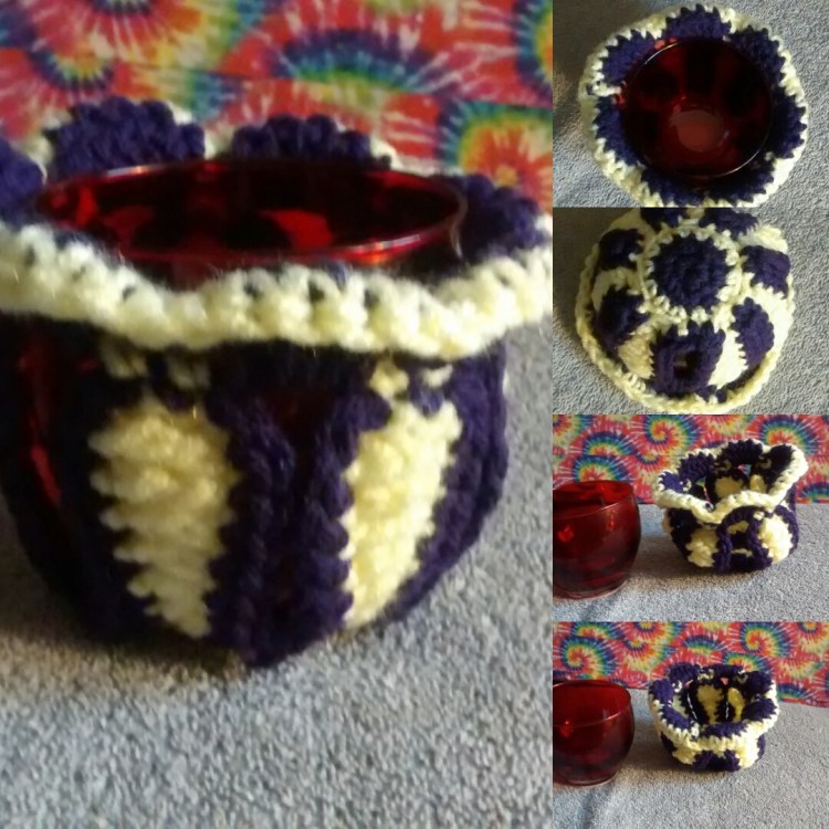 Rounded Votive Candle Holder Cover