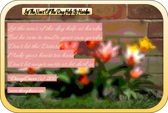 Let The News Of The Day Help Us Harden