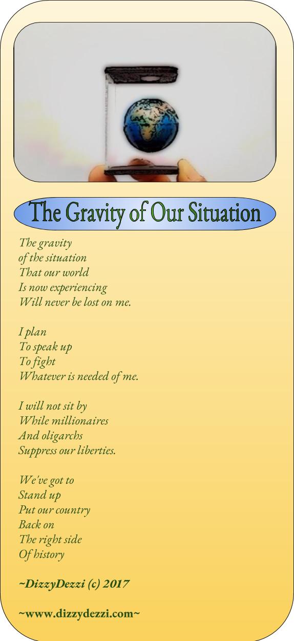 The Gravity of Our Situation